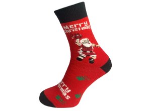 Termo Vánoční bavlněné ponožky SBB vel. 39-42