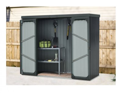 NG 49401 Přístřešek PREMIUM na nářadí pozink 1,8m2 2,26x0,8x1,8h 810x2260x1810