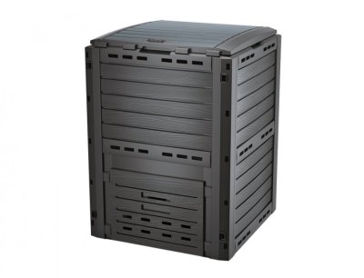 NG 48628 Kompostér COMPOGREEN WOODY plastový antracit 280l 110x600x800