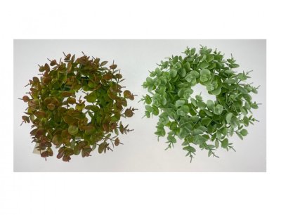 NG 31382 Věneček PODZIM eucalyptus d29cm 300x300x80