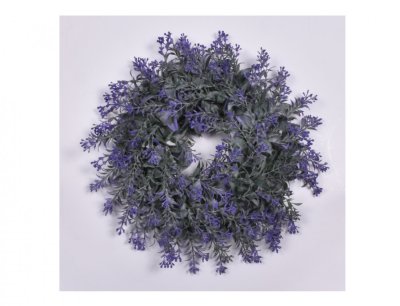 NG 31375 Věneček LÉTO LEVANDULE d32cm 300x300x80