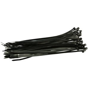 XTLINE Vázací pásky nylonové černé | 1000x9 mm, 1bal/10ks