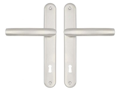 Kování V10 klika+klika OK 90 Nerez Mat "AKČNÍ CENA BEZ SLEVY"