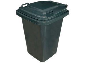 Odpadkový koš D50BB 50L černý