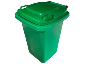 Odpadkový koš D50BG 50L zelený