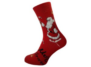 Termo Vánoční bavlněné ponožky VPK vel. 39-42