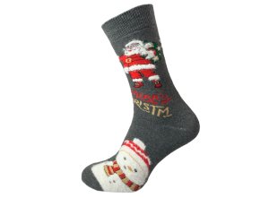 Termo Vánoční bavlněné ponožky VPM vel. 39-42