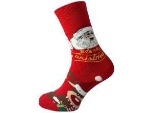 Termo Vánoční bavlněné ponožky VPN vel. 39-42