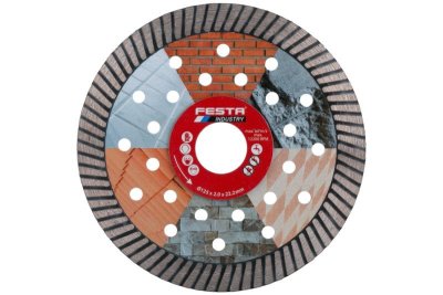 Kotouč diamantový FESTA INDUSTRY Turbo Extreme 125x2.0x22.2mm