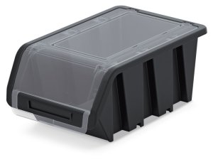 Plastový úložný box uzavíratelný TRUCK PLUS 155x100x70 černý KTR16F