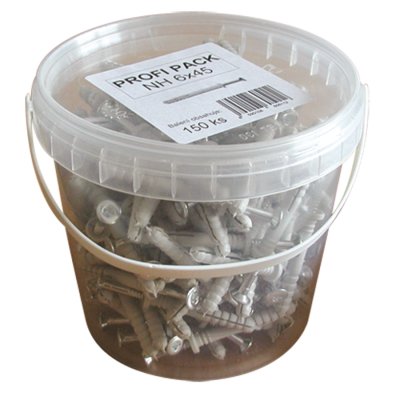 TTT Hmoždinky natloukací profi pack NH |  6x60 mm 1bal/100ks
