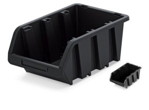 Plastový úložný box TRUCK 390x240x180 černý KTR40