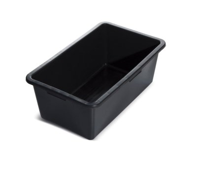 Maltovník CONTAINER hranatý - objem: 40 l, barva: černá