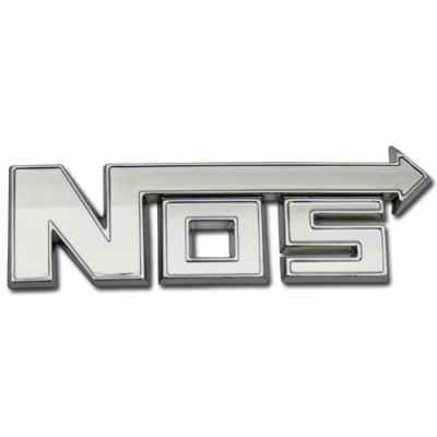 Auto logo samolepka 3D NOS