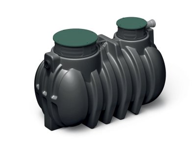 Podzemní nádrž UNGROUND R-2000 2000 l - barva: černá