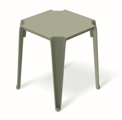 Odkladácí stůl LOTTIE 396x396x465 - barva: italská zelená