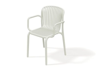 Židle s područkami BRENE 575x530x825 - barva: béžová