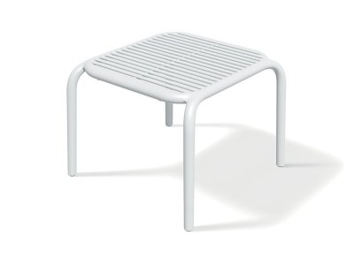 Odkládací stůl BRENE 545x535x415 - barva: bílá