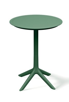 Výsoký kulatý stůl RIMO 570x570x745 - barva: tmavě zelená