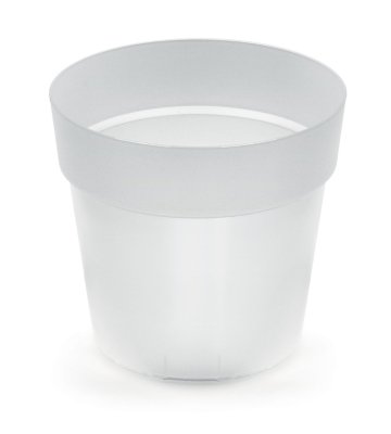 Květináč GROWER 12,4 cm - barva: transparentní