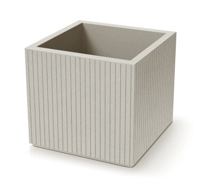 Květináč CORO SQUARE 48 cm - barva: písková