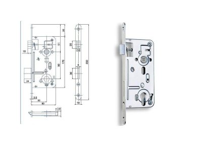 24027C ZAMEK P-L BZN 25KS HOBES