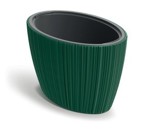Květináč ORO 59,5 cm - barva: tmavě zelená