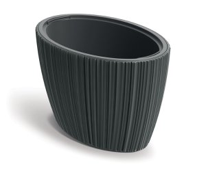 Květináč ORO 59,5 cm - barva: tmavě šedá