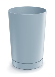Květináč TUBO 30 cm - barva: světle šedá