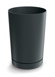 Květináč TUBO 30 cm - barva: tmavě šedá