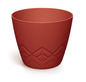 Květináč ARECO 29,5 cm - barva: retro červená