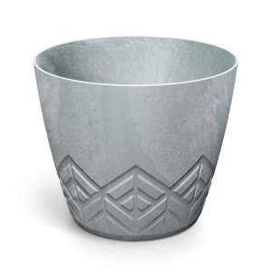 Květináč ARECO BETON EFFECT 29,5 cm - barva: beton