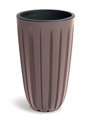 Květináč WARIO 29 cm - barva: marsala