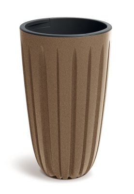 Květináč WARIO ECO WOOD 29 cm - barva: naturo ECO