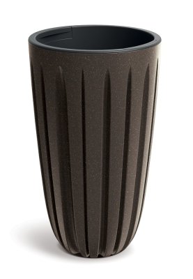 Květináč WARIO ECO WOOD 29 cm - barva: káva ECO