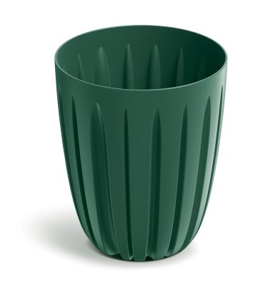 Květináč WARIO 23,6 cm - barva: tmavě zelená