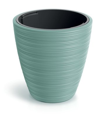 Květináč VENA ROUND 34,9 cm - barva: šalvěj