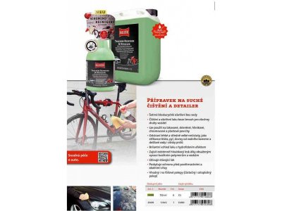 Přípravek na suché čištění a detailer 750ml BALLISTOL 25088 (25086)