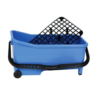 KUBALA Kbelík obdélníkový + mřížka + kolečka | 16 l