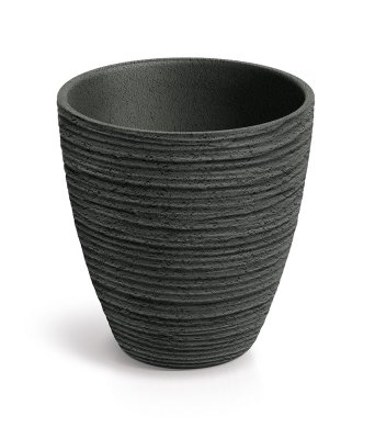 Květináč DEFORA 40 cm- barva: tmavě šedá