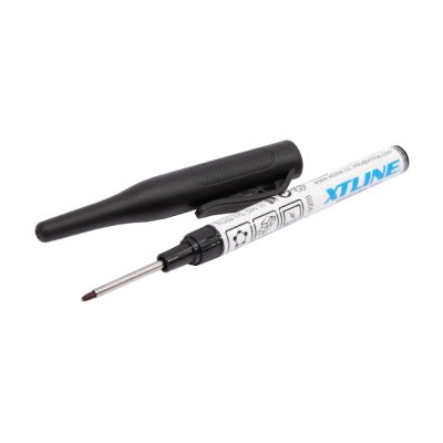 XTLINE Značkovač permanentní hloubkový s pouzdrem | černý