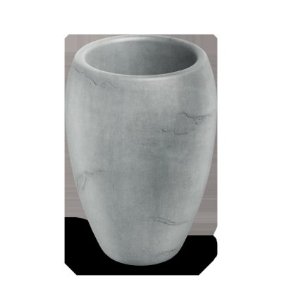 Květináč CANO HIGH 40 cm - barva: betonová šedá