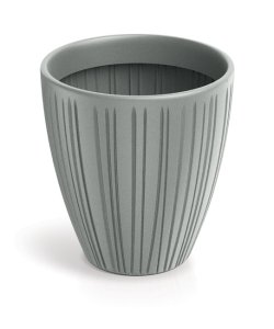 Květináč FERO ROUND MIDL 30 cm - barva: betonová šedá