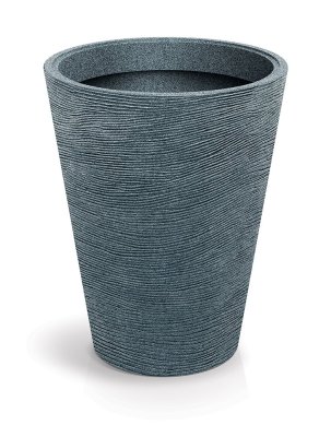 Květináč TUBRA ROUND MIDL 48 cm - barva: granit
