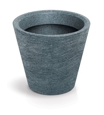 Květináč TUBRA ROUND 40 cm - barva: granit