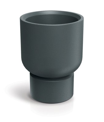 Květináč  MOLTA BASE ROUND MIDL 40 cm - barva: grafit
