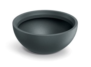 Květináč MOLIO BOWL 38 cm - barva: grafit