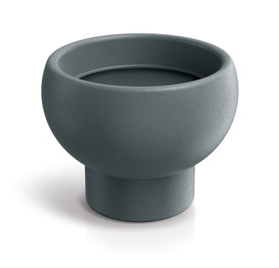 Květináč GANE 26 cm- barva: grafit
