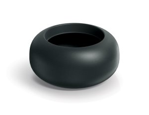 Květináč ULPHO BOWL 48 cm - barva: tmavě šedá