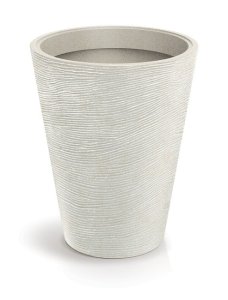 Květináč TUBRA ROUND MIDL 48 cm - barva: písková